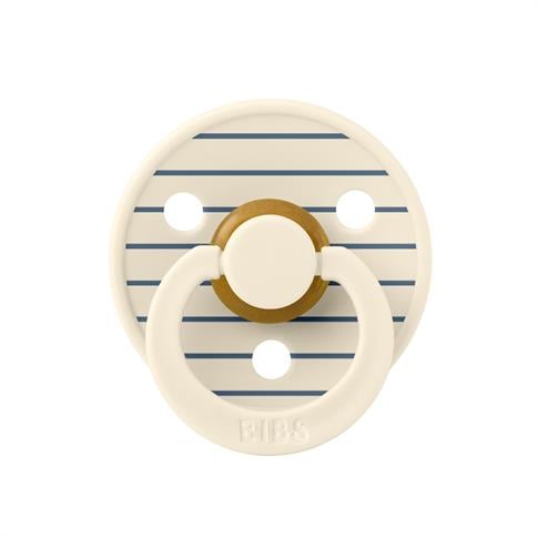 Bibs Studio Colour Pin Emzik Ivory Steel Blue