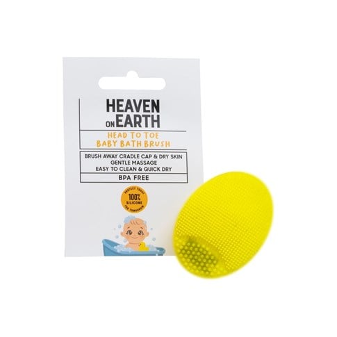 Heaven on Earth Silikon Bebek Çocuk Masaj Banyo ve Konak Tarağı