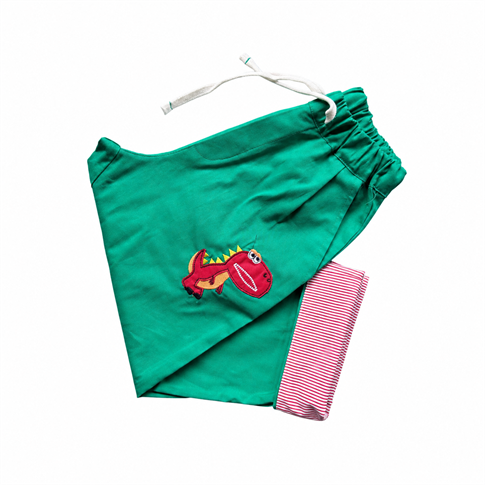 GigiPop Roary Dino Pantolon Yeşil