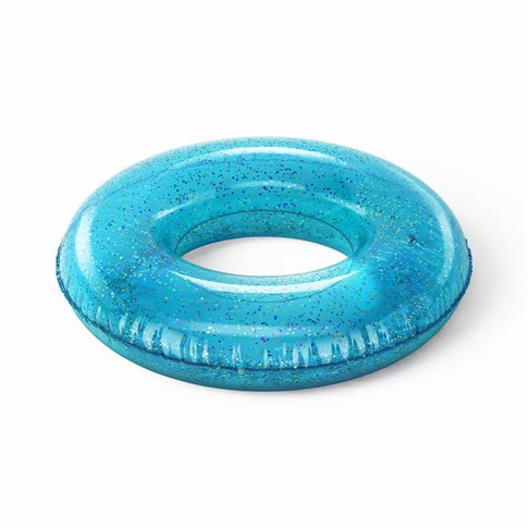 Sun Squad Glitter Pool Inner Tube Teal Blue Yüzme Simidi 92 cm