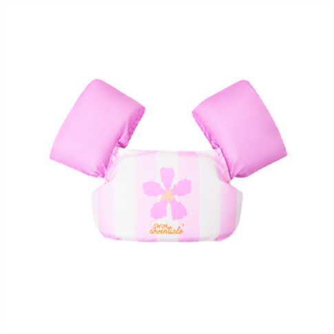 Swim Essentials Pink Flower Market Puddle Jumper Kolluklu Yüzme Yeleği 2-6