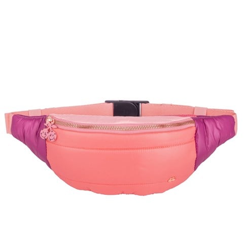 Jeune Premier Fanny Pack Banane Puffer Pink Çocuk Bel Çantası