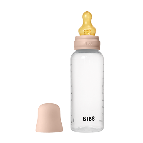 Bibs Baby PP Bottle Kauçuk Uç Orta Akış Biberon | Blush 270 ml