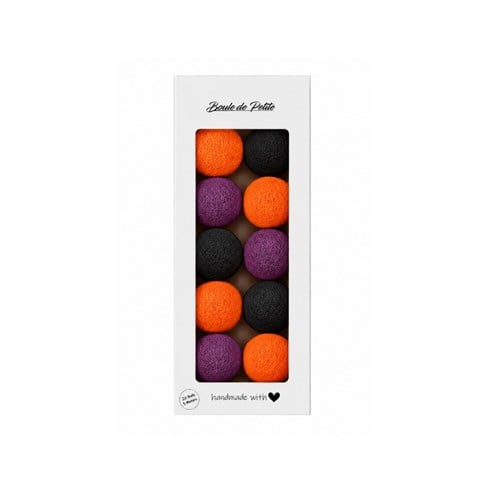 Boule de Petite Halloween Glow Pumpkin Plum Fores