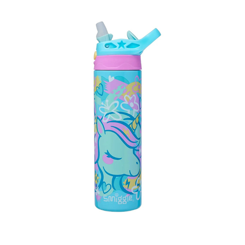Smiggle Bright Eyes Paslanmaz Çelik Flip Matara 520ML