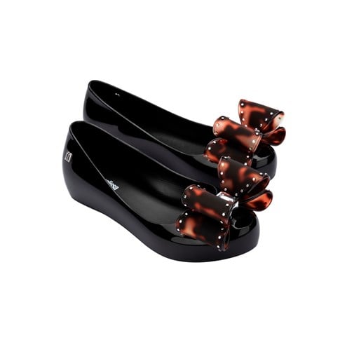 Mini Melissa Ultragirl Classic Bow Inf Çocuk Babet | Siyah