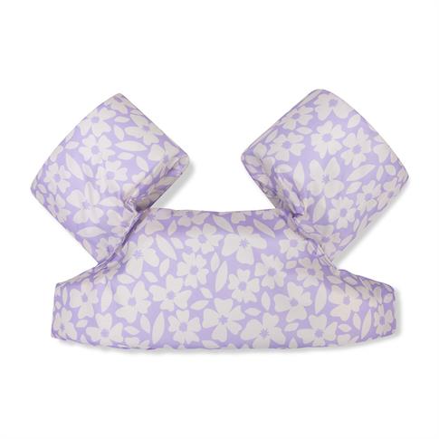 Swim Essentials Purple Flowers Puddle Jumper Kolluklu Yüzme Yeleği 2-6 Yaş