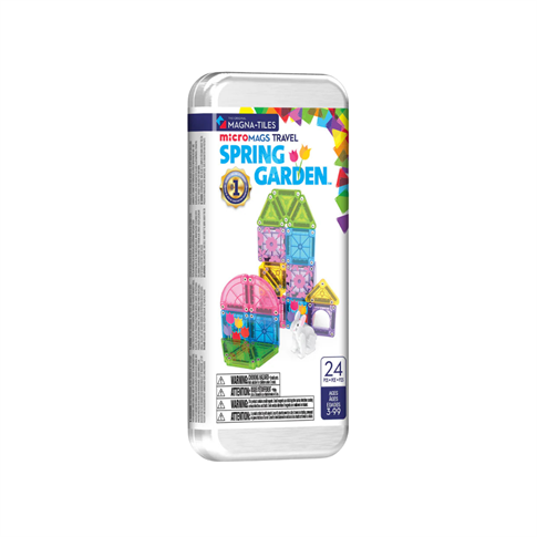 Magna-Tiles microMAGS Travel Set Bahar Bahçe Seyahat Seti 26 Parça