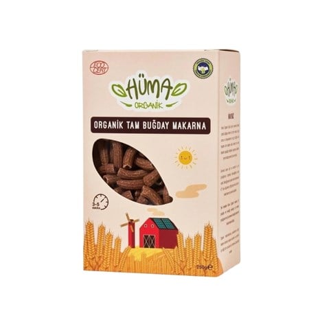 Hüma Organik Tam Buğdaylı Makarna Rigatoni 250 gr