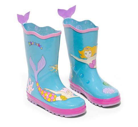 Kidorable Deniz Kızı Çocuk Yağmur Çizmesi