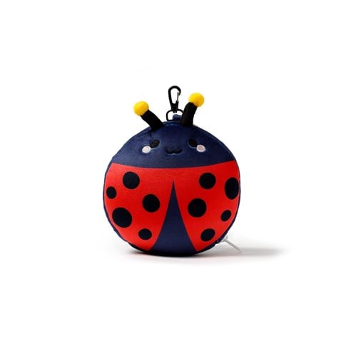 Relaxeazzz Seyahat Yastığı ve Göz Maskesi Uğur Böceği