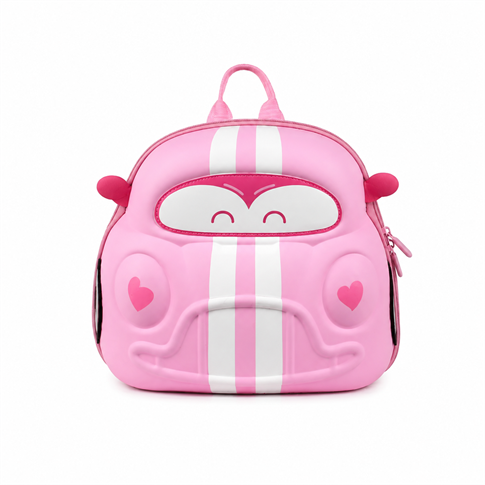 Supercute Car Sırt Çantası Pembe
