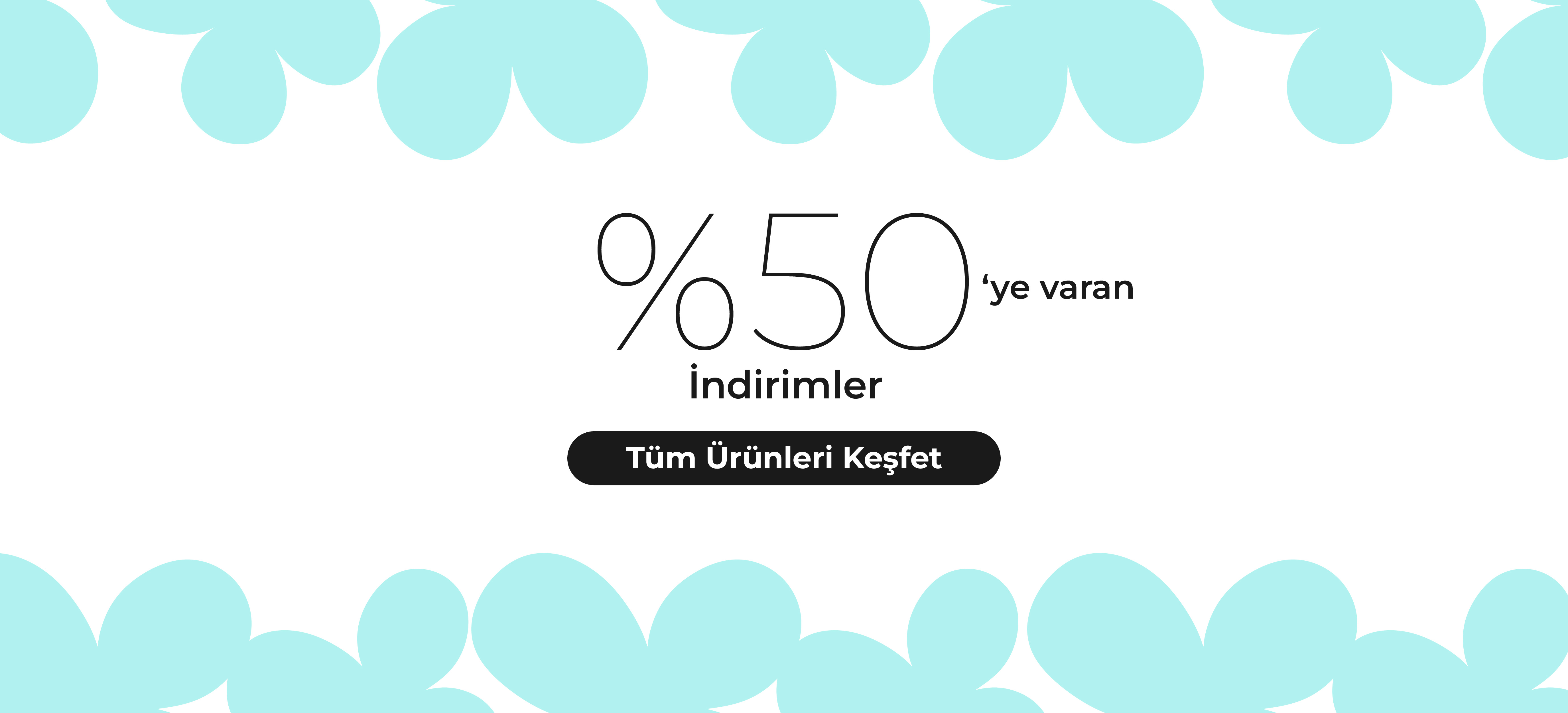 %50'ye Varan İndirim