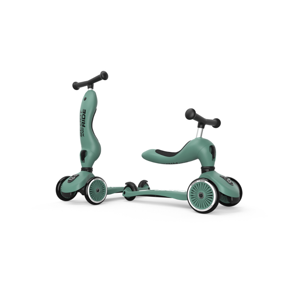 ♯２０ SCOOT　ABOUT４輪車 Scoot and Ride Highwaykick 1 Oturaklı Çocuk Scooter Yeşil