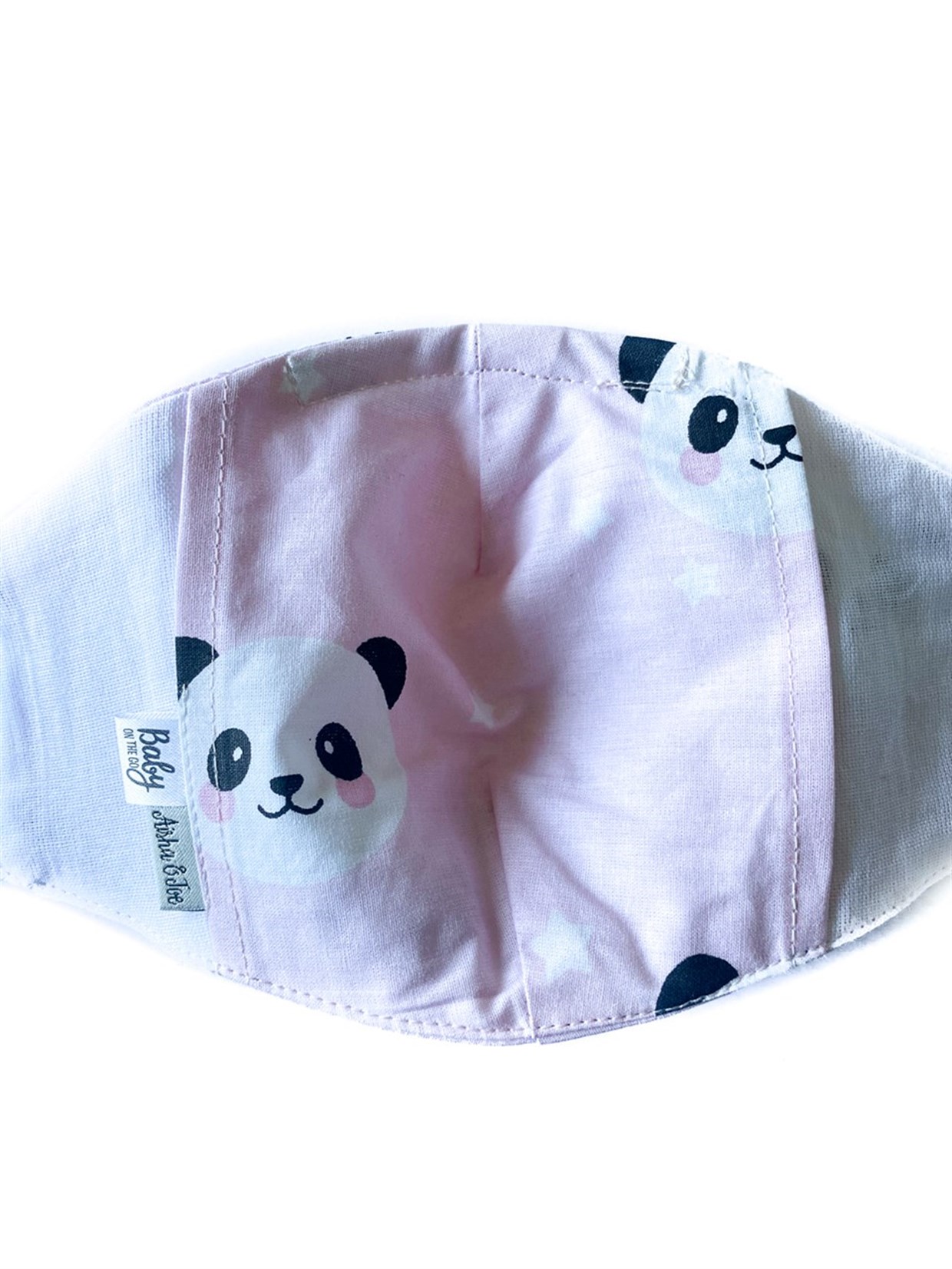 Baby on the Go x Aisha & Joe Panda Yıkanabilir Yetişkin Koton Maske