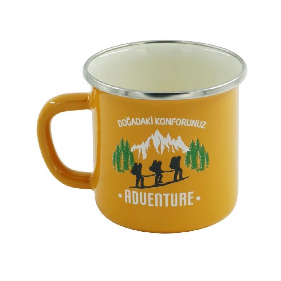 KUPALARORCAMP001.01.0195ORCAMP OUT-1900 EMAYE KUPA 9 CM SARIORCAMP OUT-1900 EMAYE KUPA 9 CM SARI