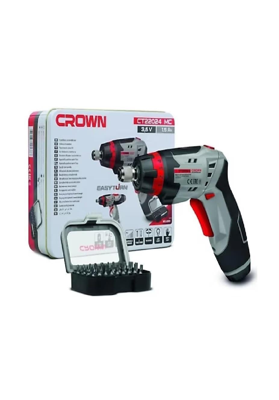 VİDALAMACROWN002.01.0479CROWN AKÜLÜ VİDALAMA 3,6V  1.5 AH CT22024MCCROWN AKÜLÜ VİDALAMA 3,6V  1.5 AH CT22024MC
