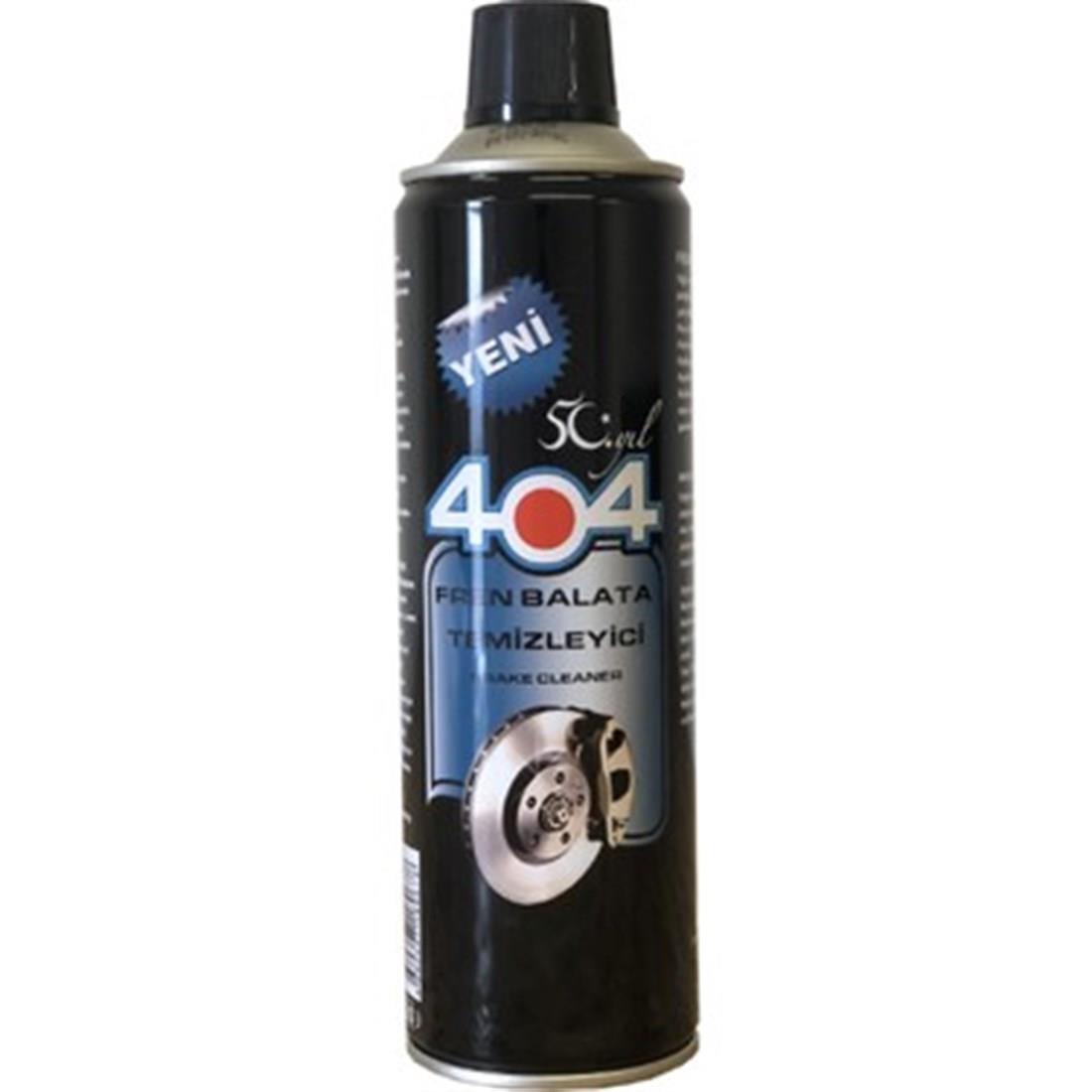 ARAÇ BAKIM VE TEMİZLİK ÜRÜNLERİ404003.01.0082404 FREN BALATA TEMİZLEYİCİ SPREY KLASİK 500 ML404 FREN BALATA TEMİZLEYİCİ SPREY KLASİK 500 ML