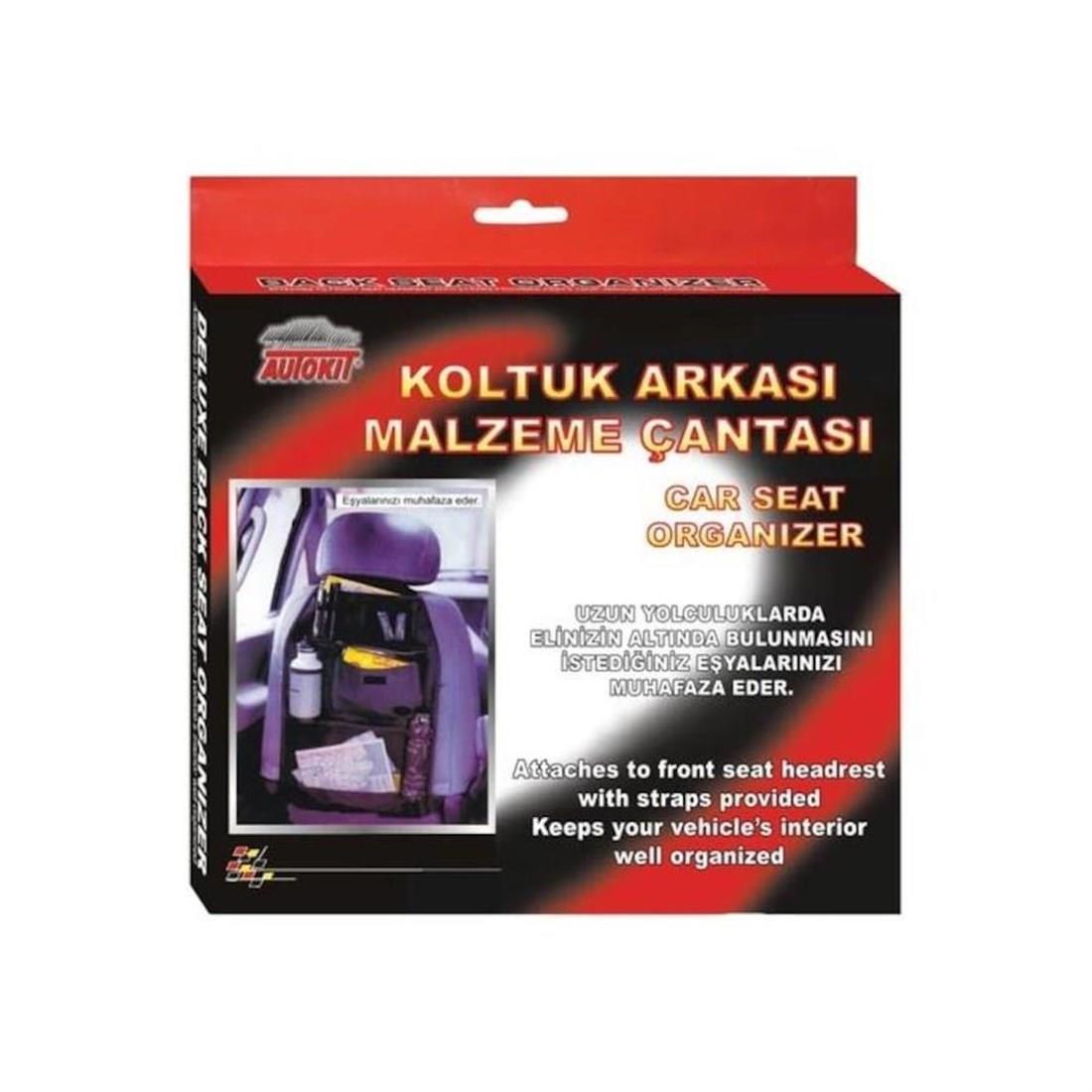 ARAÇ İÇİ AKSESUARLARIAUTOKİT003.02.0029AUTOKİT KOLTUK ARKASI MALZEME ÇANTASI FA1-629AUTOKİT KOLTUK ARKASI MALZEME ÇANTASI FA1-629