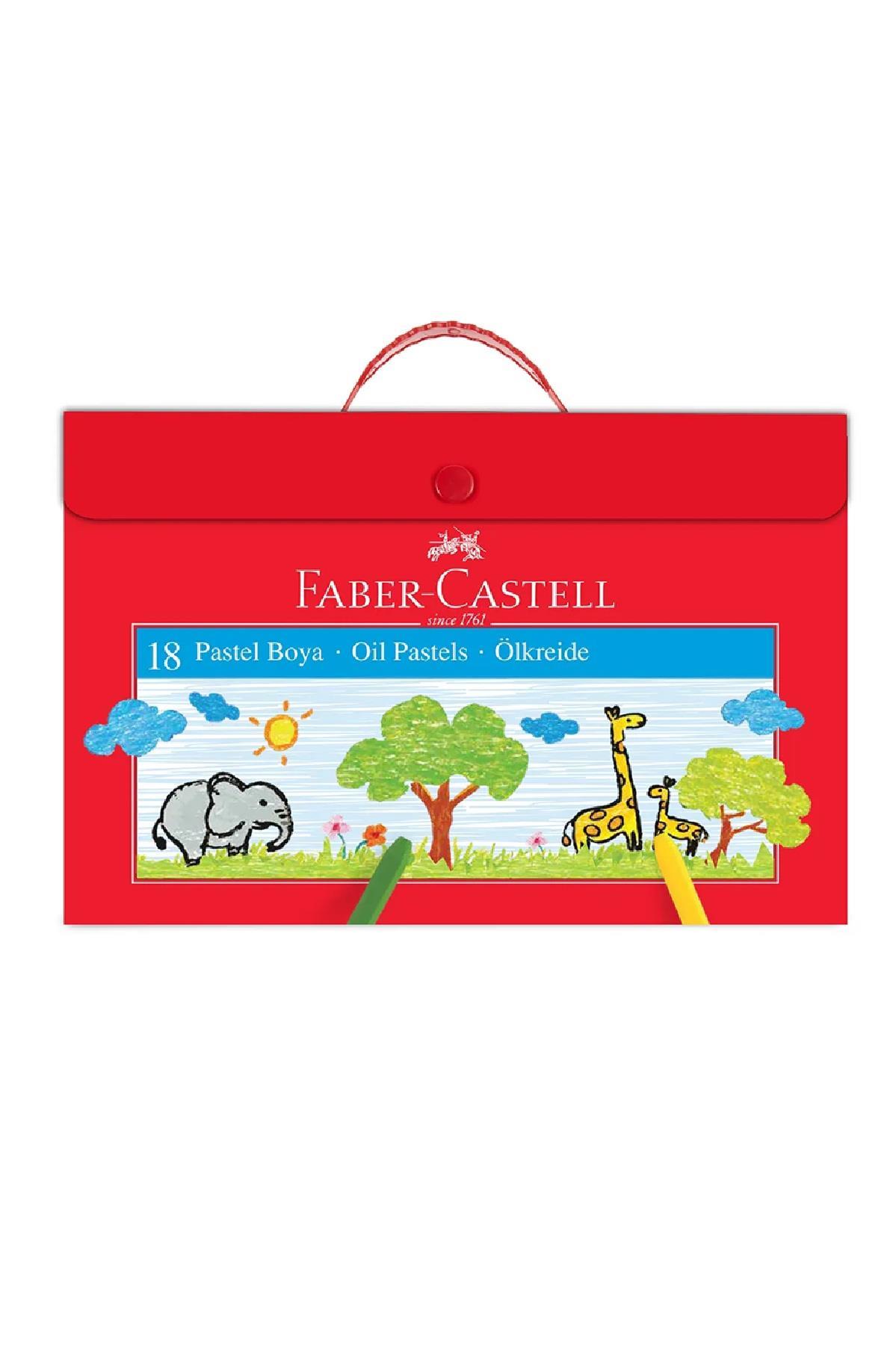 BOYAMA ÜRÜNLERİFABER CASTELL004.02.0747Faber Castell Pastel Boya 18 RenkFaber Castell Pastel Boya 18 Renk