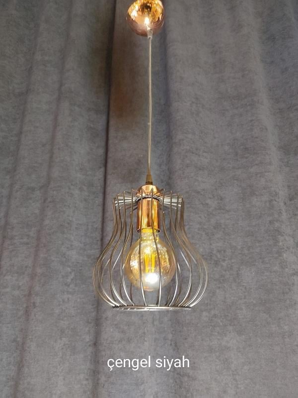 AVİZE & ARMATÜR & APLİKMUHTELİF007.01.0202ÇENGEL SİYAH SARKIT ARMATÜRÇENGEL SİYAH SARKIT ARMATÜR