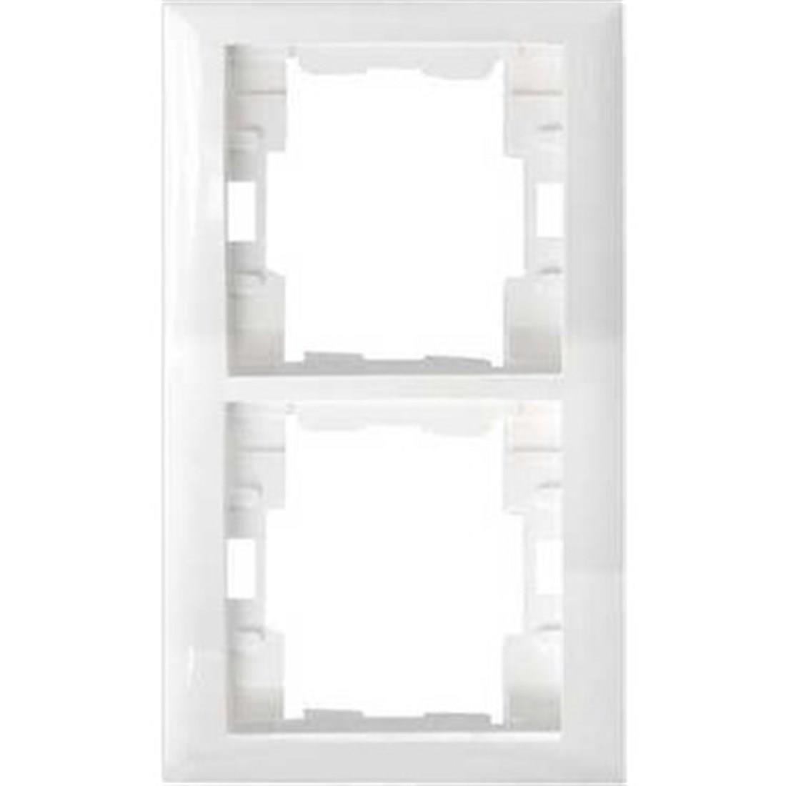 PRİZ & FİŞ & ANAHTARALMERA007.02.0025ALMERA BEYAZ DİKEY ÇERÇEVE 2 LİALMERA BEYAZ DİKEY ÇERÇEVE 2 Lİ