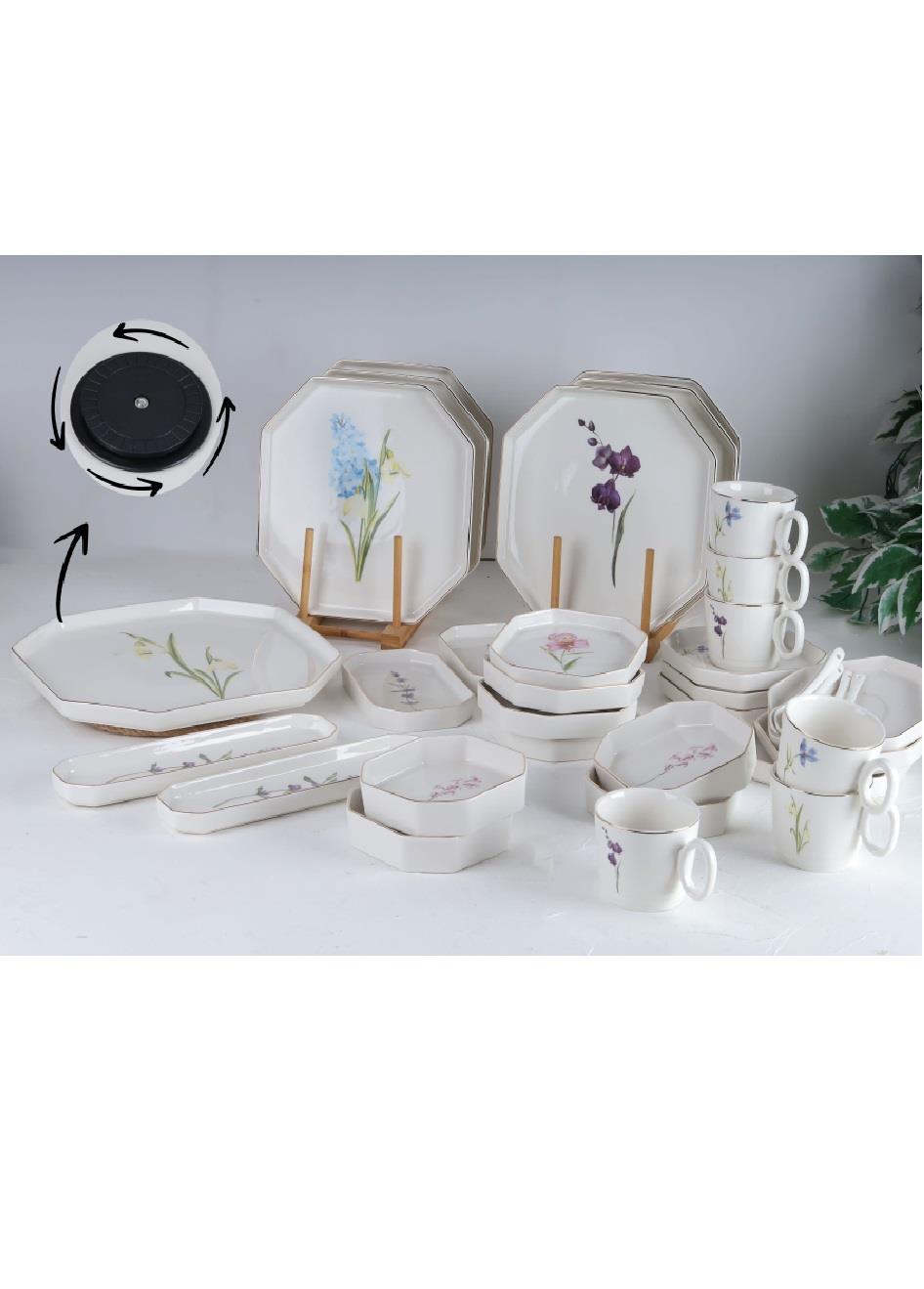 KAHVALTILIKAROW009.01.0849AROW PAOLA 37 PARÇA KAHVALTI SETİ 3700AROW PAOLA 37 PARÇA KAHVALTI SETİ 3700