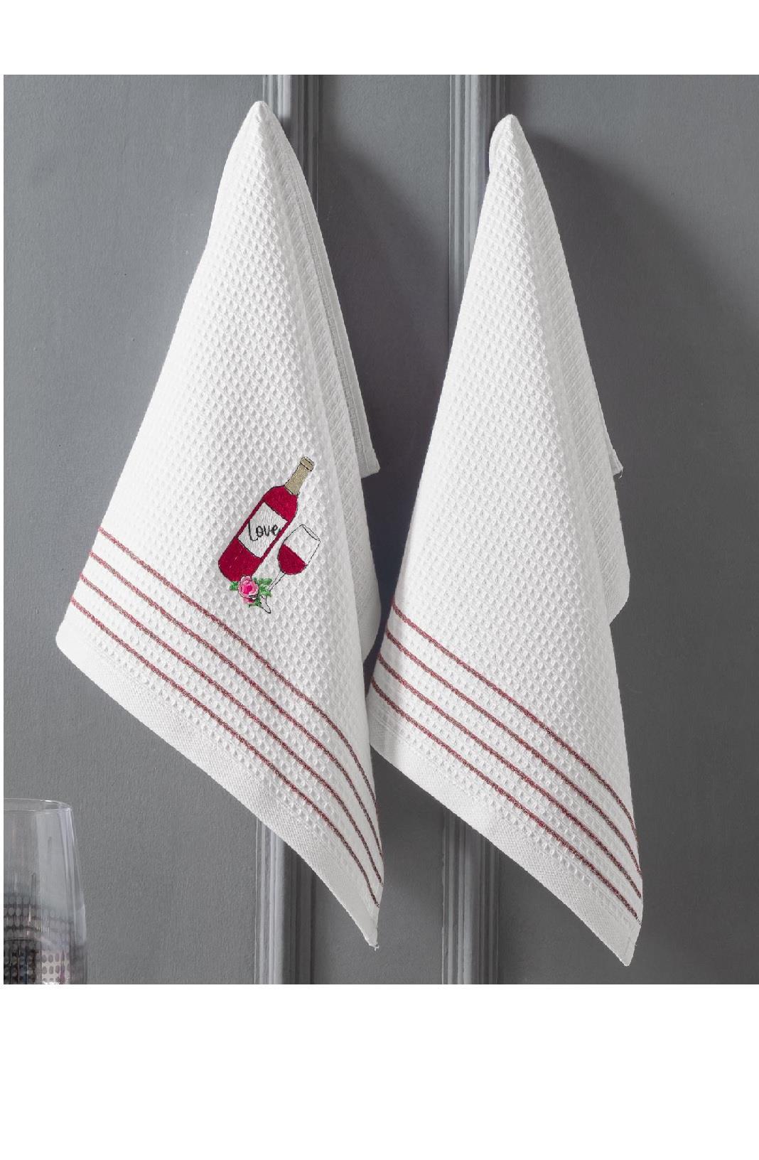 EV TEKSTİLİSCHAFER009.01.1053Schafer Home Wine 2 li Kurulama Bezi 40x60 Cm-BeyazSchafer Home Wine 2 li Kurulama Bezi 40x60 Cm-Beyaz