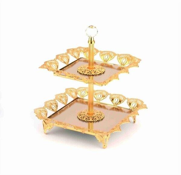 EV & YAŞAMLAVİN009.01.1737LEİLA DAMLA KARE ŞEKERLİK 2 KATLI  BKZ-LM443ALEİLA DAMLA KARE ŞEKERLİK 2 KATLI  BKZ-LM443A