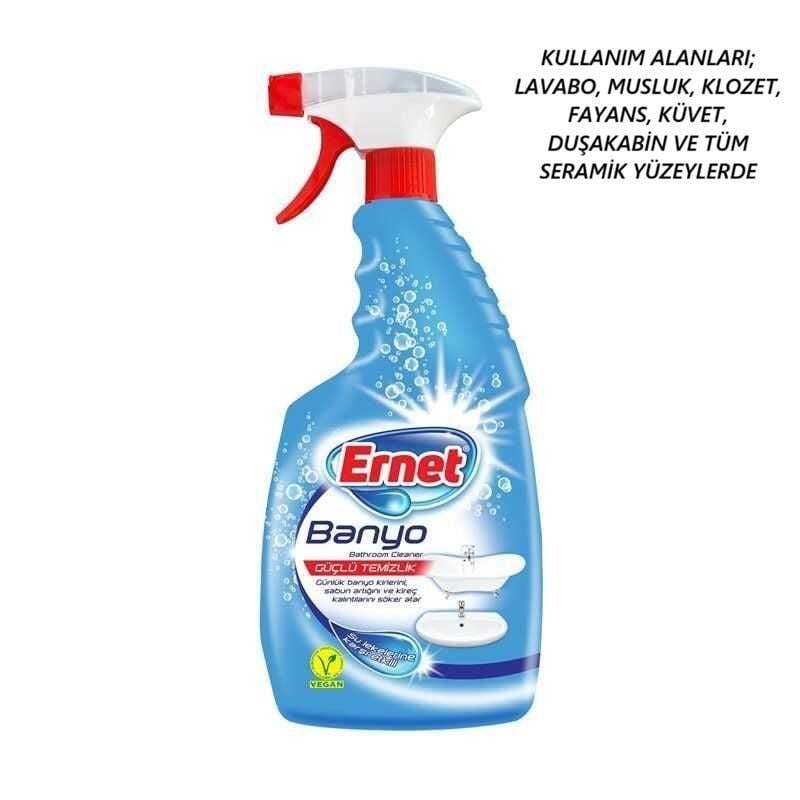 MUTFAK & BANYO TEMİZLİĞİERNET009.06.0602ERNET SÜPER LİKİT BANYO TEMİZLEYİCİ 750 ML ERNET SÜPER LİKİT BANYO TEMİZLEYİCİ 750 ML 