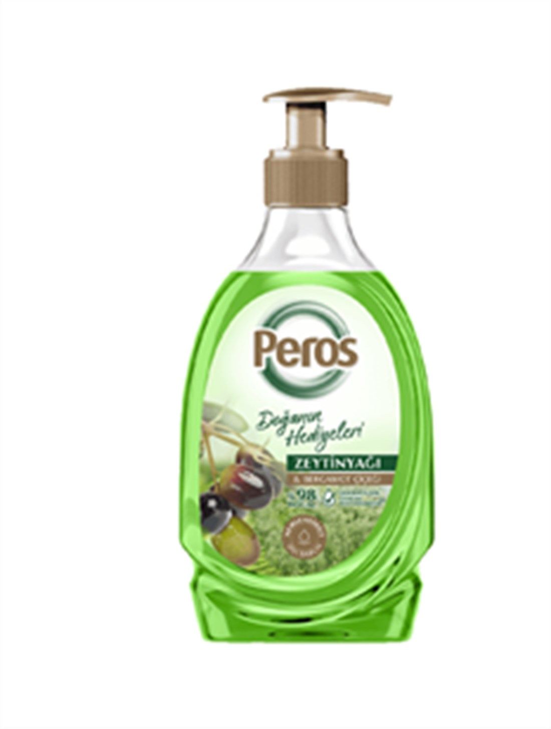 SABUNLARPEROS009.06.0282PEROS SIVI SABUN OLİVE&BERGAMONT 400 GRPEROS SIVI SABUN OLİVE&BERGAMONT 400 GR