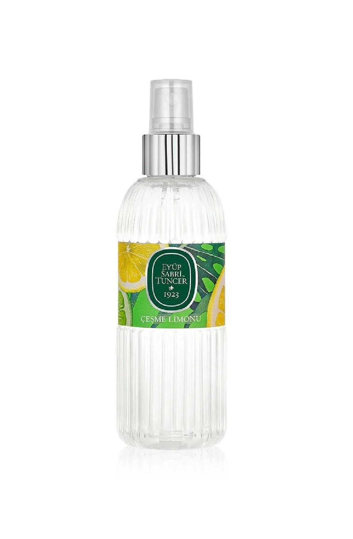 KOLONYA & DEZENFEKTANEYÜP SABRİ TUNCER009.06.0841EYÜP SABRİ TUNCER ÇEŞME LİMONU KOLONYASI PET SPREY 150 ML EYÜP SABRİ TUNCER ÇEŞME LİMONU KOLONYASI PET SPREY 150 ML 
