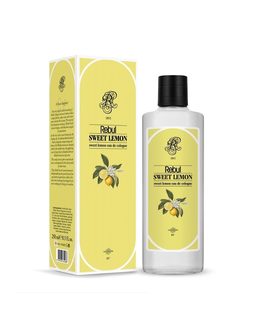 KOLONYA & DEZENFEKTANREBUL009.06.1357REBUL KOLONYA 250ML SWEET LİMONREBUL KOLONYA 250ML SWEET LİMON
