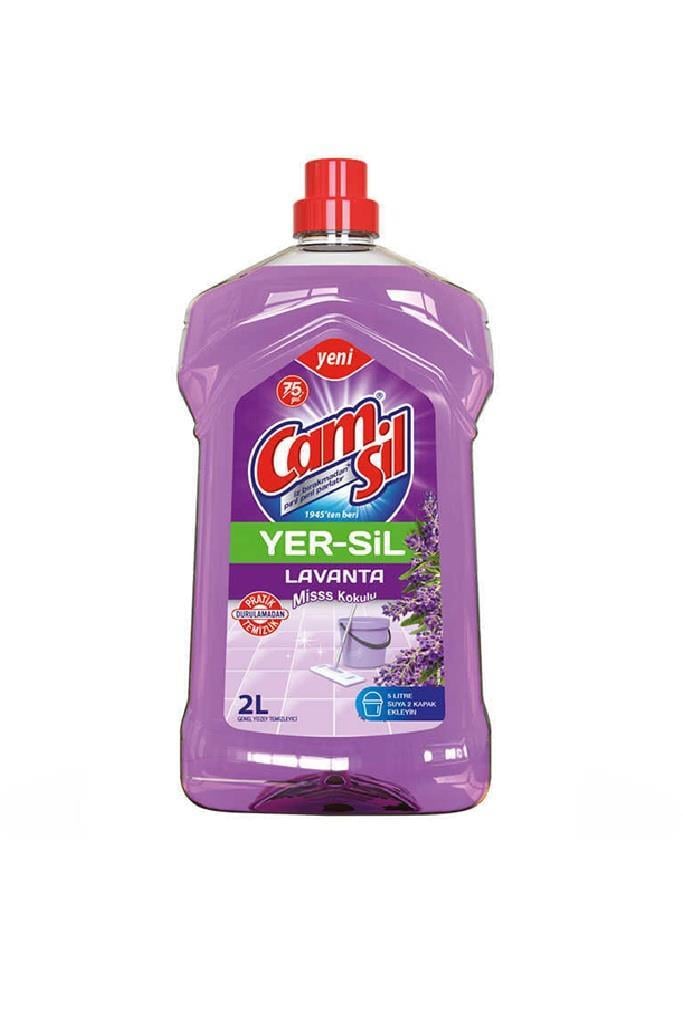YÜZEY TEMİZLİĞİCAMSİL009.06.0595CAMSİL YER-SİL LAVANTA 2 LCAMSİL YER-SİL LAVANTA 2 L