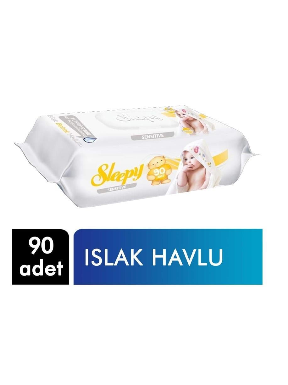 ISLAK MENDİLSLEEPY009.06.0578SLEEPY SENSTİVE 90 LI ISLAK HAVLU SLEEPY SENSTİVE 90 LI ISLAK HAVLU 