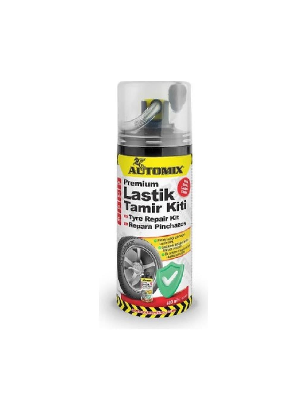 ARAÇ BAKIM VE TEMİZLİK ÜRÜNLERİAUTOMİX009.07.0340Automix Premium Lastik Tamir Spreyi 400 ml Automix Premium Lastik Tamir Spreyi 400 ml 