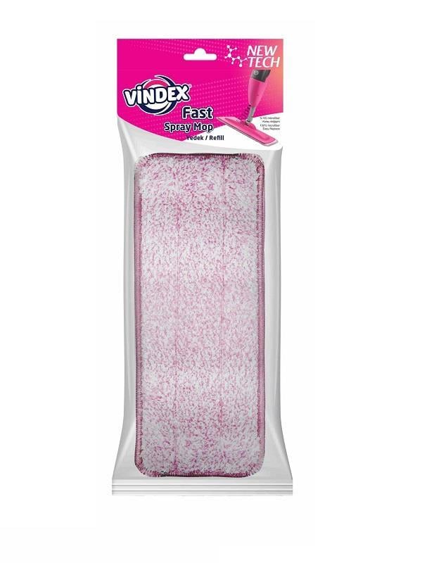 TEMİZLİK BEZLERİVİNDEX009.34.0004VİNDEX FAST SPREY MOP MİKROFİBER YEDEK BEZİVİNDEX FAST SPREY MOP MİKROFİBER YEDEK BEZİ
