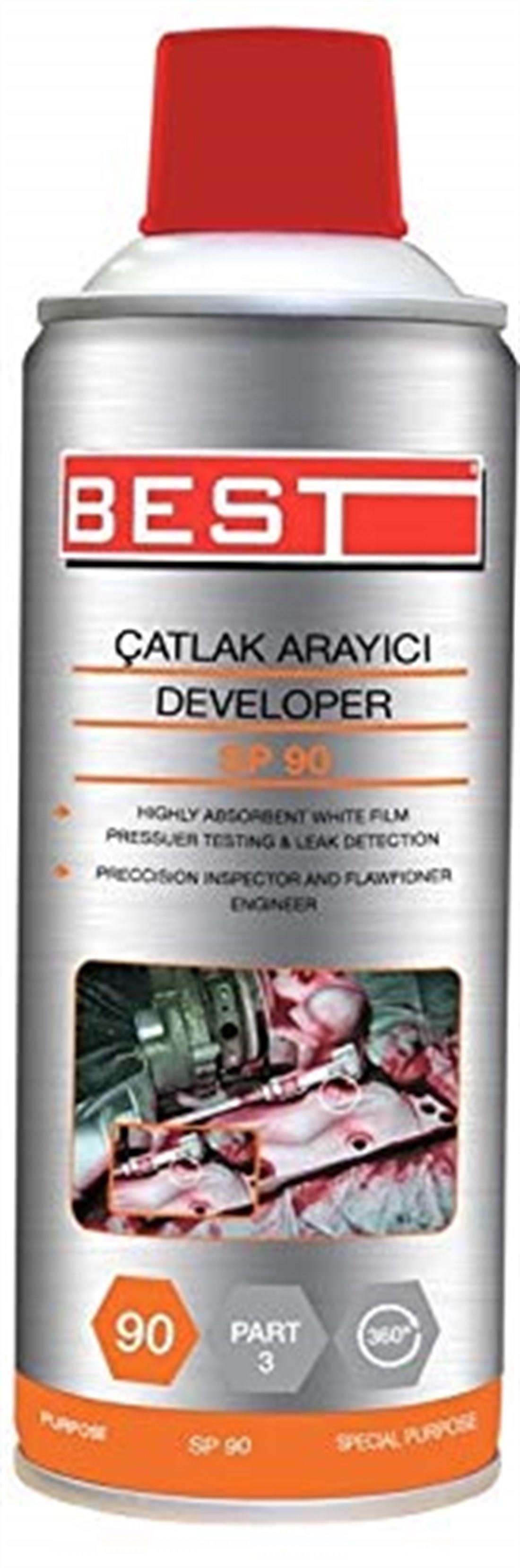 SIVI KİMYASALLARBEST012.01.0241BEST SP 90 ÇATLAK ARAYICI DEVELOPER 500 MLBEST SP 90 ÇATLAK ARAYICI DEVELOPER 500 ML
