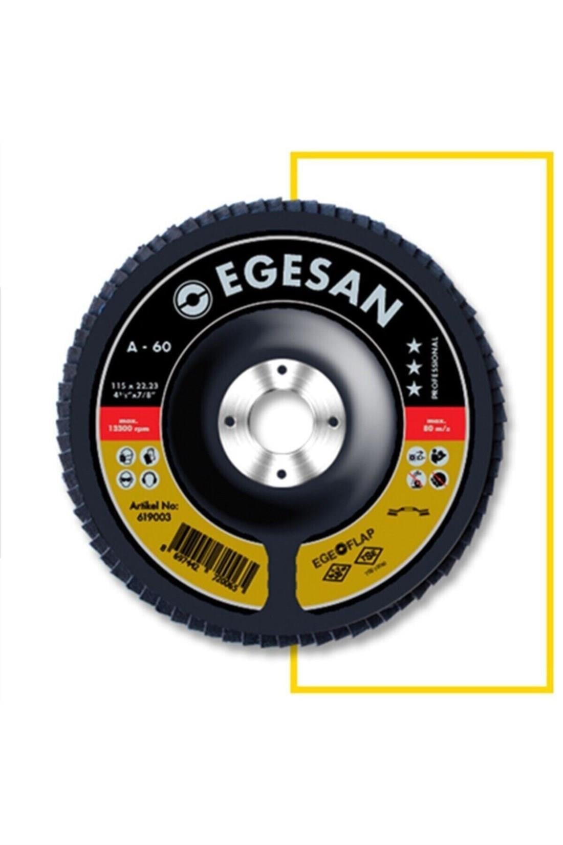 ZIMPARALAREGESAN012.02.0748EGESAN QUALİTY 115 FLAP DİSK NK 80 KUMEGESAN QUALİTY 115 FLAP DİSK NK 80 KUM