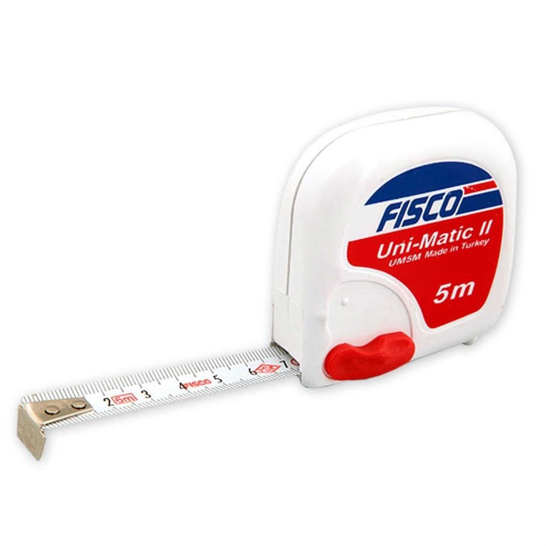 ŞERİT METRELERFİSCO012.09.0423FİSCO ÇELİK ŞERİT METRE 5 MFİSCO ÇELİK ŞERİT METRE 5 M