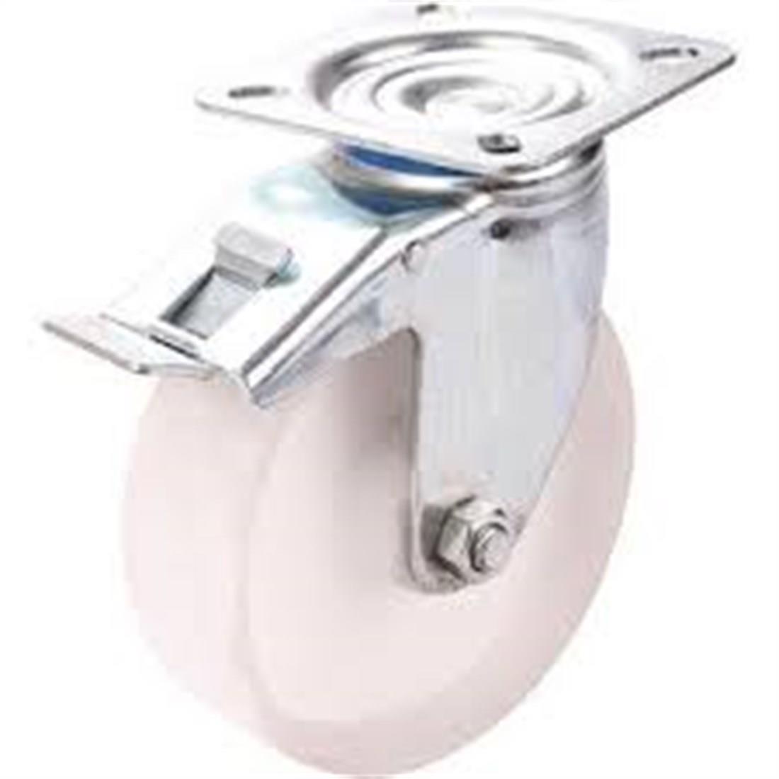 TEKERLERMASTER012.19.0016DÖNER TEKER 125*40 FRENLİ POLYEMİD 500282DÖNER TEKER 125*40 FRENLİ POLYEMİD 500282