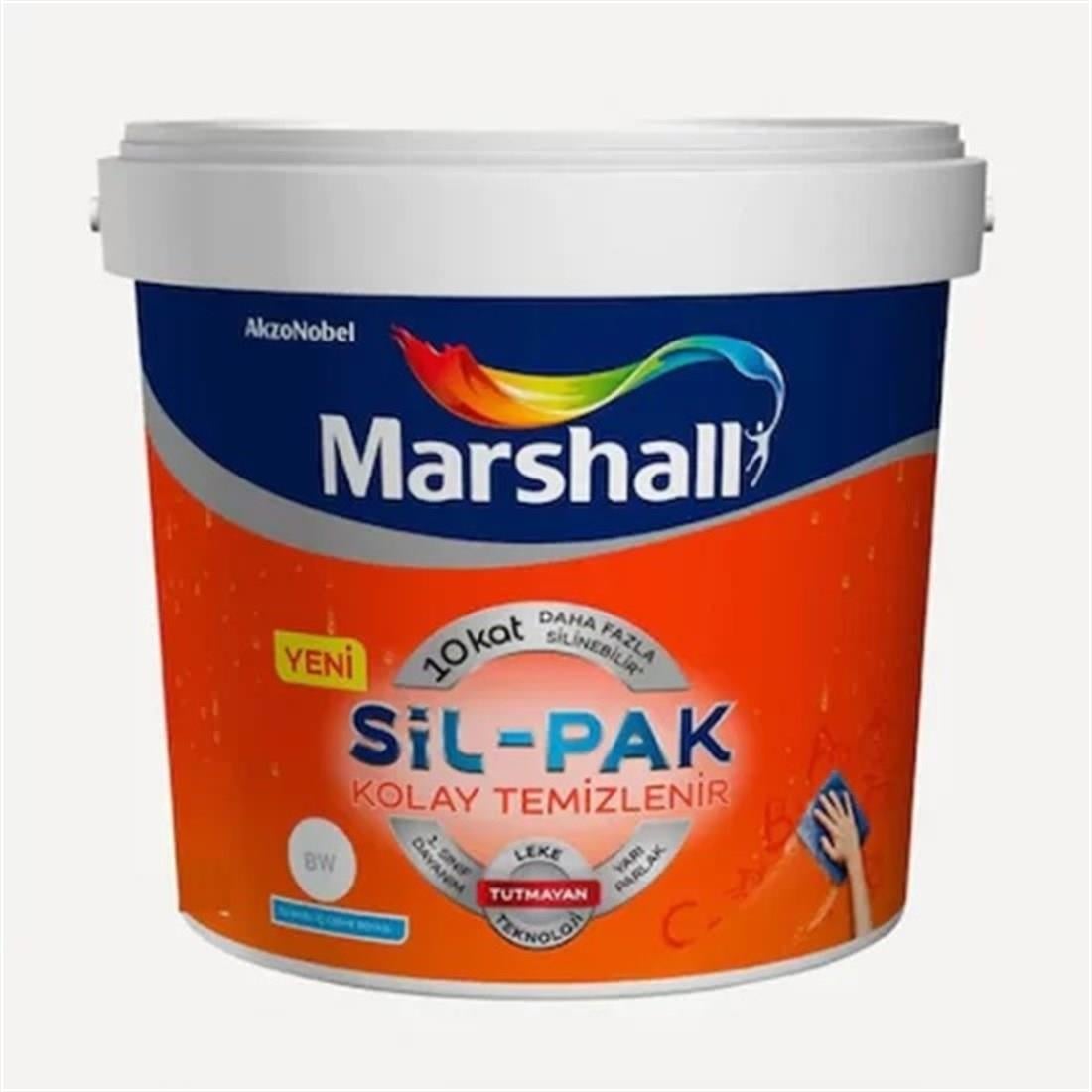 Marshall013.03.0098SİL-PAK BW BAZ İÇ CEPHE BOYASI 15 LTSİL-PAK BW BAZ İÇ CEPHE BOYASI 15 LT