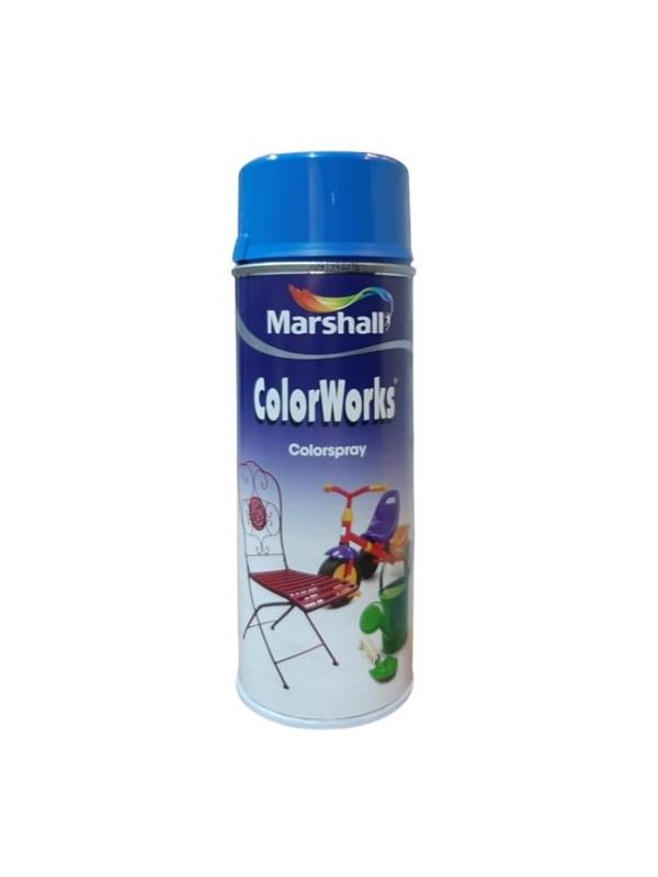 SPREY BOYALARMarshall013.12.0127MARSHALL COLORWORKS SPREY BOYA DENİZ MAVİSİ 400 MLMARSHALL COLORWORKS SPREY BOYA DENİZ MAVİSİ 400 ML