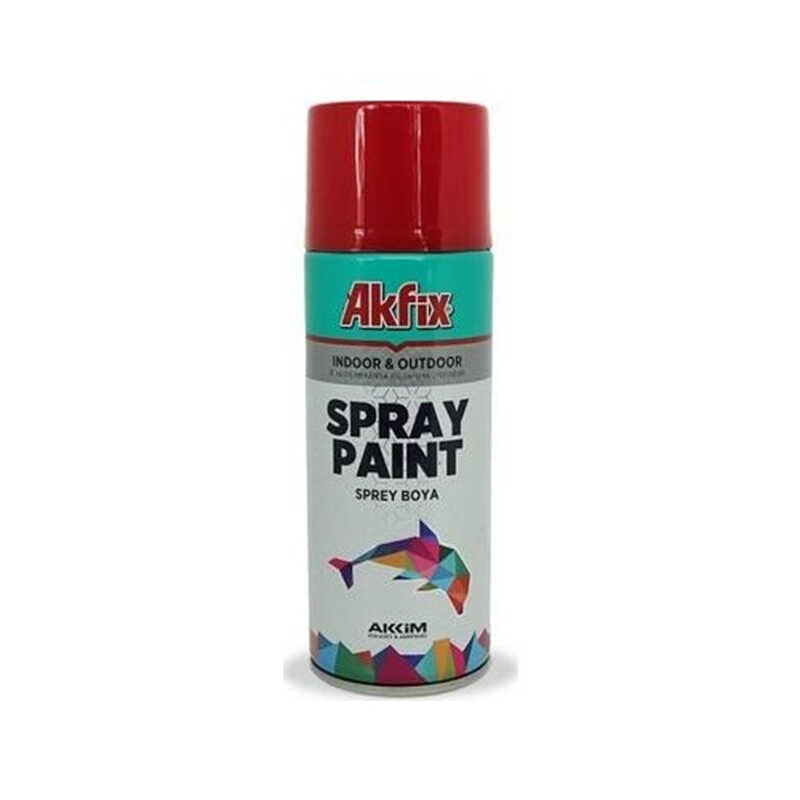 BOYAAkfix013.12.0001AKFİX SPREY BOYA PARLAK KIRMIZI RAL 3020 400 ML (300 GR)AKFİX SPREY BOYA PARLAK KIRMIZI RAL 3020 400 ML (300 GR)