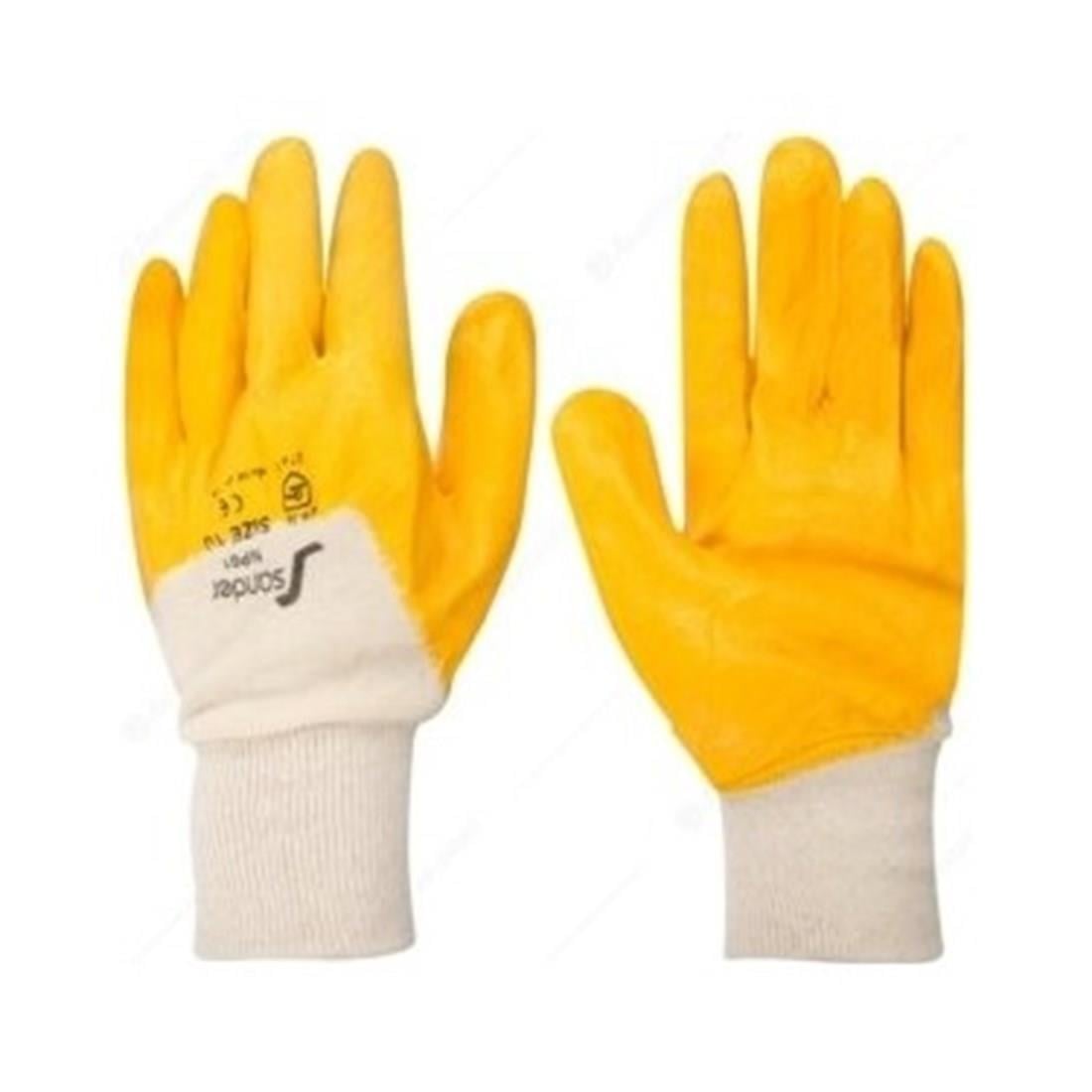 EL KORUYUCUSANDER014.09.0016SANDER NİTRİL ELDİVEN  NP01 SARI NO:10SANDER NİTRİL ELDİVEN  NP01 SARI NO:10