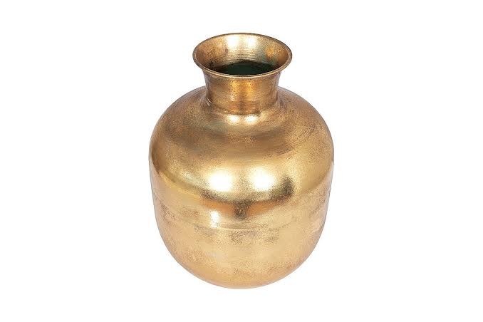 MUTFAK EV GEREÇLERİMuhtelif015.010.0233Dekoratif Metal Vazo 30 cm G4815 (18*30)Dekoratif Metal Vazo 30 cm G4815 (18*30)