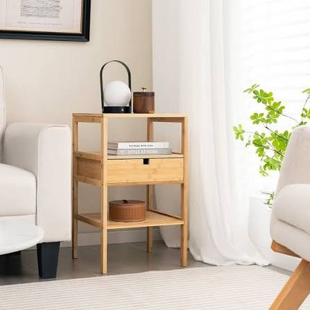 MOBİLYA MİEN015.010.0315MİEN BAMBU KOMODİN 40*40*67,5 CMMİEN BAMBU KOMODİN 40*40*67,5 CM