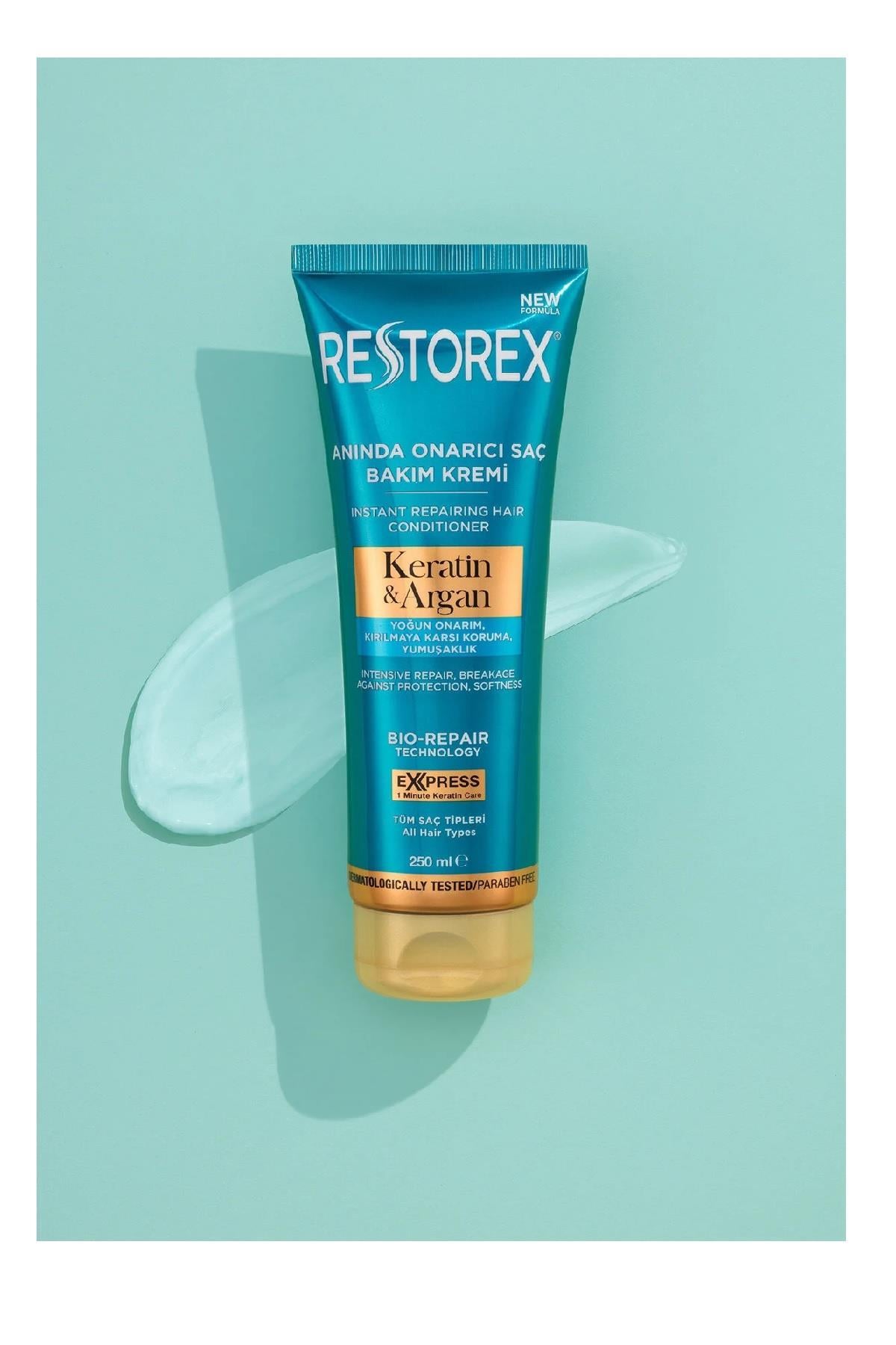 SAÇ BAKIMdiğer015.04.0043RESTOREX 250MLx3 KERATIN ARGAN SAÇ KREMİRESTOREX 250MLx3 KERATIN ARGAN SAÇ KREMİ