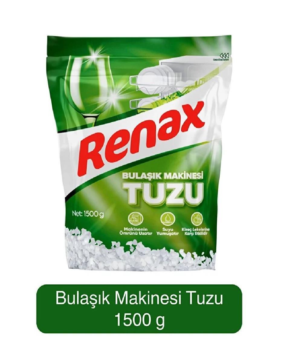 BULAŞIK YIKAMARENAX015.04.0066Renax bulaşık makinası tuzu 1500 gr. Renax bulaşık makinası tuzu 1500 gr. 