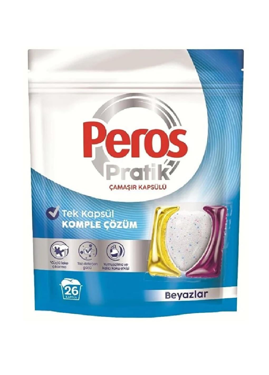 DETERJANLARPEROS019.06.0037PEROS PRATİK KAPSÜL ÇAMAŞIR DETARJANI BEYAZLARPEROS PRATİK KAPSÜL ÇAMAŞIR DETARJANI BEYAZLAR
